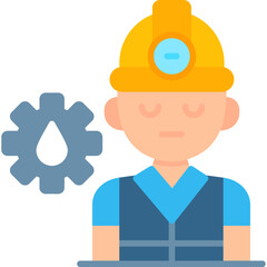 Worker Icon Vector Element