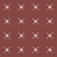 abstract tile template in Mediterranean style.