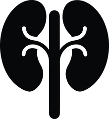 kidney icon vector illustration