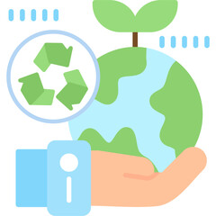 Ecologic Icon Vector Element