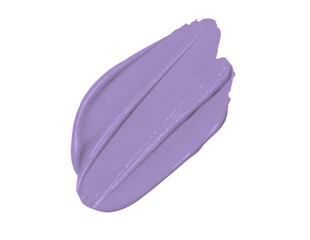 Purple Cream Swatch isolated PNG or JPEG Background