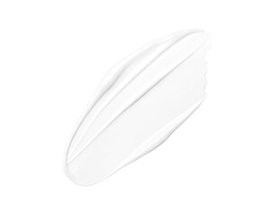 White Cream Swatch isolated PNG or JPEG Background