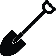 shovel icon vector illustration