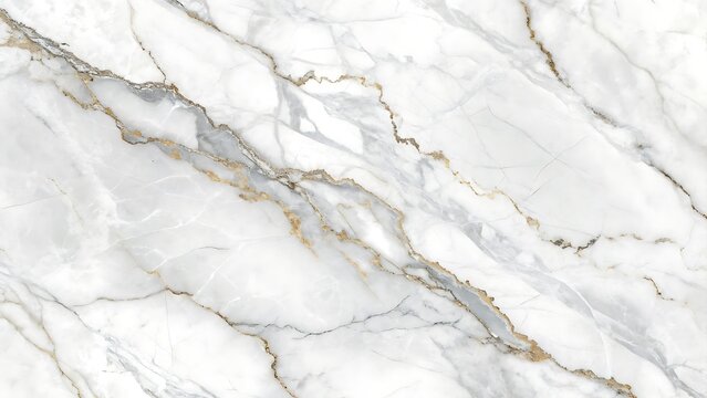 Elegant white marble texture with gold veins sophisticated background for luxury design projects and premium branding