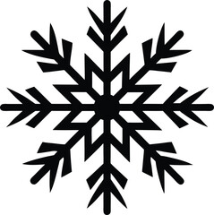snowflake icon vector illustration