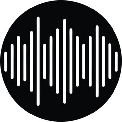 sound equalizer icon vector illustration