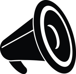 speaker cone icon vector illustration