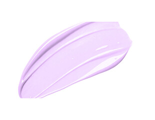 Purple Cream Swatch isolated PNG or JPEG Background