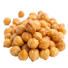 Fototapeta premium Roasted chickpea isolated on a transparent background