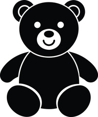 teddy bear icon vector illustration