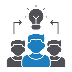 Generating idea Vector icon which can easily modify or edit