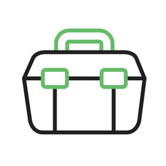 Toolbox icon vector image. Suitable for mobile apps, web apps and print media.