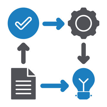 Processing Vector icon which can easily modify or edit