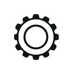 gear icon vector illustration