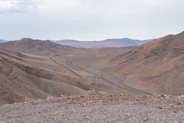Explore the natural beauty of Fuerteventura's rugged landscape and winding roads