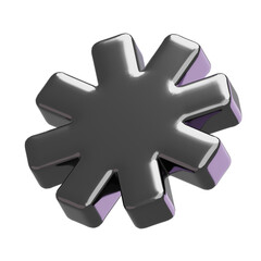 Chrome Shape abstract 3D Illustrations