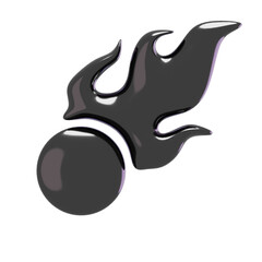 Chrome Shape abstract 3D Illustrations