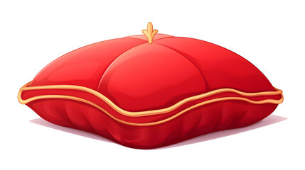Elegant Red Velvet Pillow for Luxurious Rewards and Comfort