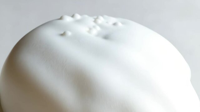 Latte art transformation: from perfect rosetta to creamy whipped milk layer