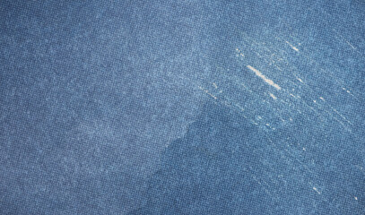 Abstract White and Blue Halftone Pattern on Light Background for Modern Design