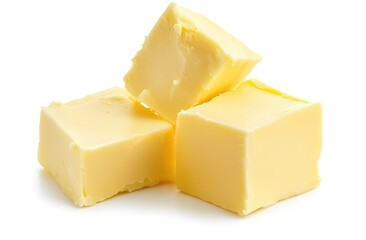 Delicious Cubes of Creamy Butter Perfect for Baking and Cooking