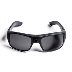 Shop black smart glasses with camera for photography and video recording eyewear for outdoor activities