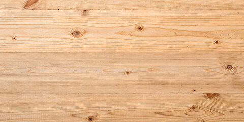 Fototapeta premium Wooden Floor with Natural Grain and Knots