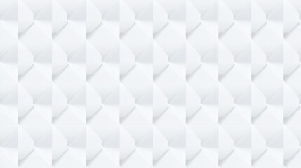 Abstract white geometric background wallpaper template