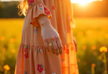 Ring With Outdoor Natural Setting