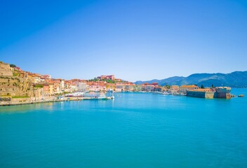 Isola d'Elba, Italy - The touristic island of Tuscany region, with awesome landscape sea, beach and trekking path named GTE, with alpinistic and ferris ways.