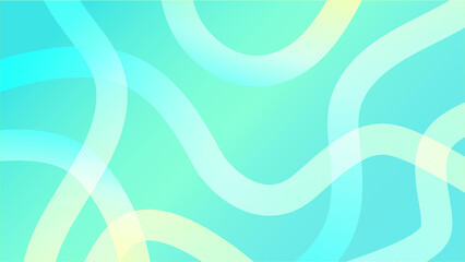 グラデーションと曲線を組み合わせた背景素材