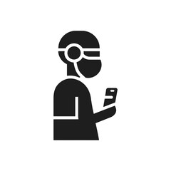 Digital Safety Equipment Icon