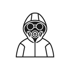Hazardous Environment Protection Icon