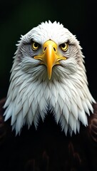 Fototapeta premium portrait of a bald eagle