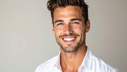 Obraz premium SNS用ビジネスポートレート,男性,Business portrait for social media, men