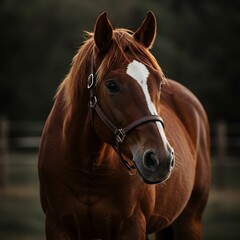 Naklejka premium Copper Sunset Majesty