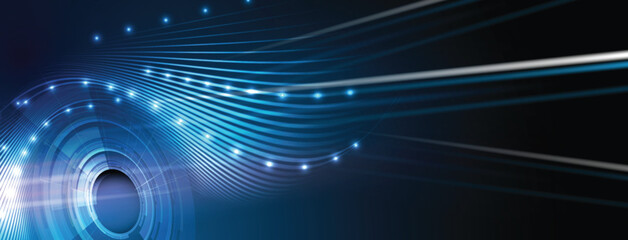 Abstract high technology and science background