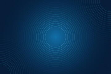 Dark blue dynamic abstract vector background with diagonal lines. 3d business presentation banner cover for sales event evening party. Fast moving circles and soft wave lines and decoration lines.