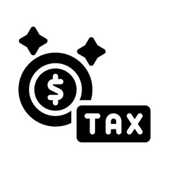 dollar sign glyph icon