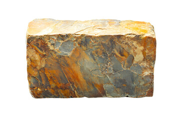a rock with a white background and a white background