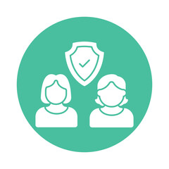 Ensuring privacy Vector icon which can easily modify or edit