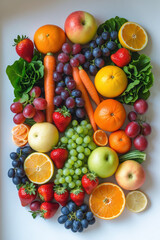 fresh fruits and vegetables