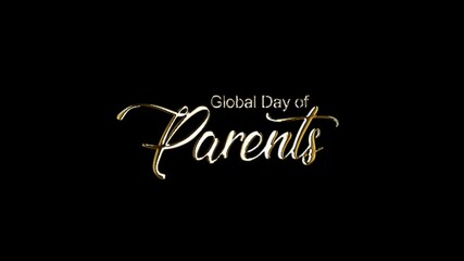 Celebrate Global Day Of Parents, Happy Parents Day 1st June