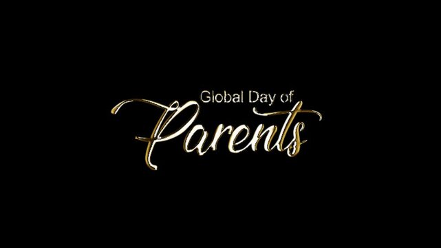 Celebrate Global Day Of Parents, Happy Parents Day 1st June