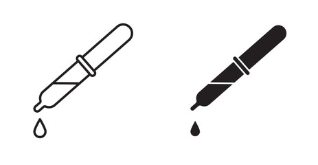 Dropper pipette Icon