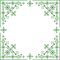 Beautiful flower art and mandala vector design