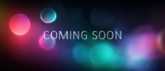 Exciting visual teaser for upcoming event digital space graphic design vibrant environment contemporary viewpoint anticipation concept