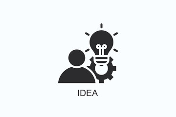 Idea Icon Or Logo Isolated Vector Illustration