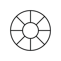 Color Palette Vector icon