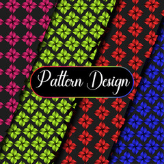 seamless pattern with geometric shapes